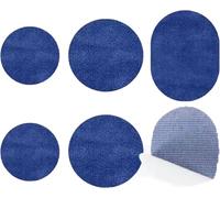 GPDNBIEU, Toppa autoadesiva for Il Foro del Tallone da 3 Paia for la Parte Posteriore delle Scarpe Sportive, Kit, Morbido e Resistente(Blu)