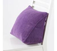 GPECTIFO Cuscino da Lettura Cuscino a Cuneo Cuscino for Sedia da Ufficio for Divano Letto con Tasca, Rimovibile e Lavabile for Leggere, Guardare la TV, Giocare e Altro Ancora.