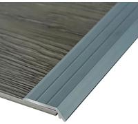 GPECTIFO Nastro di transizione per pavimenti in alluminio robusto, per colmare il divario tra le piastrelle per pavimenti in laminato di altezza simile, protezione antiscivolo dei bordi di pendenza (B
