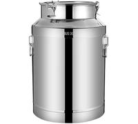GPECTIFO Serbatoi per il latte in acciaio inox, serbatoi per il trasporto del latte, in acciaio inox, ermetici (20 l)