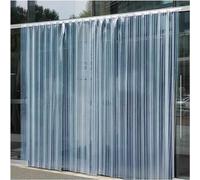 GPECTIFO Tende sospese Commerciali for Negozi Strisce di plastica Trasparente for Appendere Le pareti divisorie agli ingressi dei Magazzini (Colore: 1,5 mm, Dimensione: 0,9x2,2 m)
