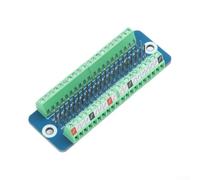 Gpio Scheda di Espansione Con Morsettiera Industriale E Pin Adesivi Per Raspberry Pi 4b 3b+3b Per Zero Modelli Verde Pcb Per Modulo Breakout