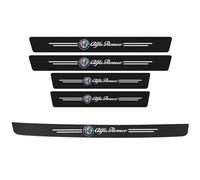 GPKFOLQM 5 Pezzi Battitacco Auto, per Alfa Romeo Tonale 2022 2023 Battitacco Auto Battitacco Protezione Plates Anti-Graffio Scuff Adesivi Decorazione Accessori,B