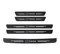 GPKFOLQM 5 Pezzi Battitacco Auto, per Mazda CX-3 CX-4 CX-5 CX-7 CX-9 Mazda 3 Axela 6 Battitacco Auto Battitacco Protezione Plates Anti-Graffio Scuff Adesivi Decorazione Accessori,B