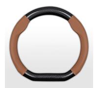 GPKFOLQM Coprivolante Auto, per Audi A6 2008-2023 2024 2025 Antiscivolo Traspirante Volante Protettore Protezione da Graffi Sporco Coprivolante Accessorio Interno Auto,D-D