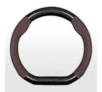 GPKFOLQM Coprivolante Auto, per Audi A7 Sportback C8 2018-2023 Antiscivolo Traspirante Volante Protettore Protezione da Graffi Sporco Coprivolante Accessorio Interno Auto,C-D