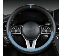 GPKFOLQM Coprivolante Auto, per Ford Kuga 2019-2024 Antiscivolo Traspirante Volante Protettore Protezione da Graffi Sporco Coprivolante Accessorio Interno Auto,H-O