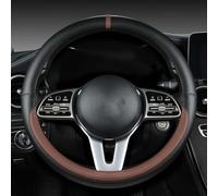 GPKFOLQM Coprivolante Auto, per Renault Austral ETech Hybrid 2023-2024 Antiscivolo Traspirante Volante Protettore Protezione da Graffi Sporco Coprivolante Accessorio Interno Auto,I-O