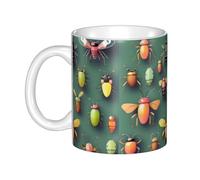 Gpkgsigt Tazza in ceramica per cappuccino, latte, cereali, yogurt, latte, bevande calde o fredde, forno a microonde