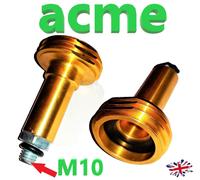 Gpl Acme Riempimento Punto Adattatore M10 Autogas 7.5cm Lunga Ottone Newww