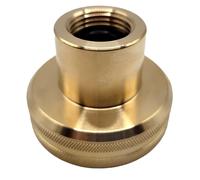 Gpl Europeo 21.8mm Gas Propano Bottiglia Cilindro Euro Adattatore A Piatto Nuovo