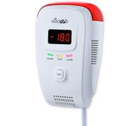 RILEVATORE GPL/GAS NATURALE/CARBONE SENSORE PLUG-IN ALLARME METANO CON ALLARME V