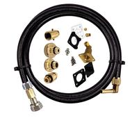 Gpl Italiano Gas Bottiglia 20mm SX Ricarica Set Con Tutti LPG Adattatore Kit