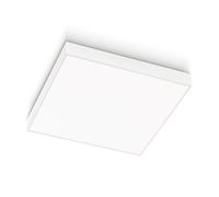GPL310N- PLAFONIERA IN ALLUMINIO BIANCA A LED 4000K 3529LM 40W 40X40CM
