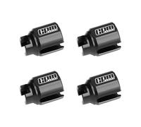 GPM 4140 Diff Outdrive anteriore e posteriore in acciaio al carbonio per Arrma 1/16 Mini Kraton 3S Speed Truck-ARA2508, nero