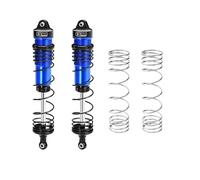 GPM Aluminium 6061-T6 Alloy Progressive Spring Rear Shock 144mm for Arrma 1/8 Mojave 4X4 4S BLX Desert Truck RTR-ARA4404 Upgrades - Blue