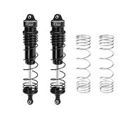 GPM Aluminium 6061-T6 Alloy Progressive Spring Rear Shock 144mm for Arrma 1/8 Mojave 4X4 4S BLX Desert Truck RTR-ARA4404 Upgrades - Black
