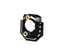 GPM Aluminium 7075 Adjustable Motor Heatsink Mount for Arrma 1/18 Granite GROM Mega 380 Brushed 4X4 Monster Truck ARA2102 Upgrade Parts - Black