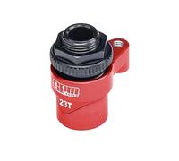 GPM Aluminium 7075 Alloy 23T Servo Saver Set Horn with Built-in Spring for Traxxas 1/16 Mini Maxx 4WD RTR Brushless Monster Truck 107154-1 Upgrades - Red