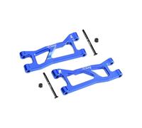 GPM Aluminium 7075 Alloy Front Upper Suspension Arms for Traxxas 1/16 Mini XRT VXL-3S 108076-1 Monster Truck Upgrades - Blue
