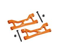 GPM Aluminium 7075 Alloy Rear Upper Suspension Arms for Traxxas 1/16 Mini XRT VXL-3S 108076-1 Monster Truck Upgrades - Orange