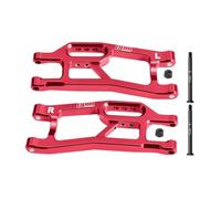 GPM Aluminium 7075 Front Lower Suspension Arms for Traxxas 1/16 Mini XRT VXL-3S 108076-1 Monster Truck Upgrades - Red