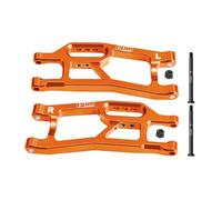 GPM Aluminium 7075 Front Lower Suspension Arms for Traxxas 1/16 Mini XRT VXL-3S 108076-1 Monster Truck Upgrades - Orange