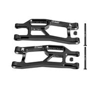 GPM Aluminium 7075 Front Lower Suspension Arms for Traxxas 1/16 Mini XRT VXL-3S 108076-1 Monster Truck Upgrades - Black