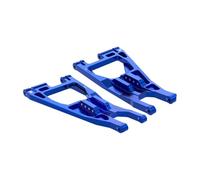 GPM Aluminium 7075-T6 Alloy Front Lower Suspension Arms for Traxxas 1/6 Funco PRO Scale 2WD Sand Car 8S-109076-4 Upgrades - Blue