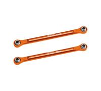 GPM Aluminium 7075-T6 Alloy Front Steering Toe Links for Traxxas 1/16 Mini XRT VXL-3S 108076-1 Monster Truck Upgrades - Orange