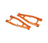 GPM Aluminium 7075-T6 Alloy Front Upper Suspension Arms for Traxxas 1/6 Funco PRO Scale 2WD Sand Car 8S-109076-4 Upgrades - Orange