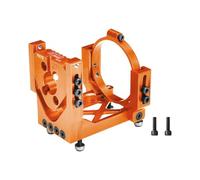GPM Aluminium 7075-T6 Alloy Oversized Motor Base for Traxxas 1:6 Funco PRO Scale Sand Car 8S / XRT 8S / XRT Ultimate Race Truck Upgrades - Orange