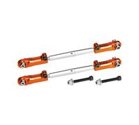 GPM Aluminium Alloy 6061-T6+Stainless Steel Adjustable Rear Upper Arm Tie Rod for Arrma 1:5 KRATON 8S / Outcast 8S / KRATON EXB/Outcast EXB Upgrade Parts - Orange