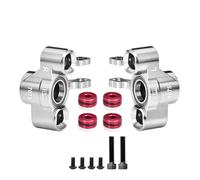 GPM Blocco sterzo anteriore in lega di alluminio 7075 (cuscinetti esterni più grandi) per Arrma 1/8 Kraton 6S EXB Notorious 6S V6, argento
