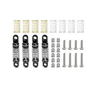 GPM Lega di alluminio regolabile Shock Set 26 mm per Axial 1/30 SCX30 Ford Bronco AXI-2048 / Jeep Wrangler AXI-2261 Rock Crawler Upgrades - Silver