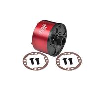 GPM Medium Carbon Steel+Aluminium 7075-T6 Front Or Rear Diff Case for Arrma 1:5 KRATON 8S BLX/Outcast 8S BLX/KRATON EXB Roller/Outcast EXB Roller Upgrades - Red