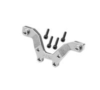 GPM Racing Aluminium 7075 Alloy Front Damper Plate for Arrma 1/18 ARA2106 Typhon GROM Mega 380 Brushed 4X4 Small Scale Buggy Upgrade Parts - Silver