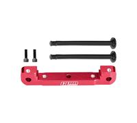 GPM Supporto in lega di alluminio 7075 per Arrma 1/8 Kraton EXB Outcast Talion Typhon Notorious 6S V5 1/7 Infraction Limitless Mojave Fireteam Big Rock Felony 6S V2, rosso
