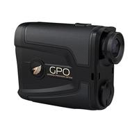 GPO German Precision Optics Adulto Unisex, Binocolo con telemetro HLRF1800, 6 x 20 mm, nero 4260527410720, STD