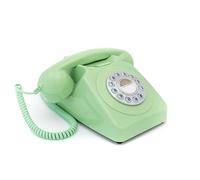 GPO GPO746DPBGR 746 DESKTOP PUSH-BUTTON PHONE GRN ACC NUOVO