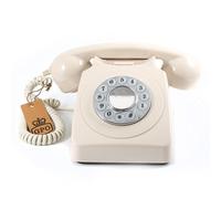 GPO GPO746PBIVR 746 DESK PHONE PUSH BUTTON IVORY ACC NUOVO