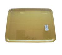 GPPLAST PZ 5 VASSOIO CABARE' MEDIO IN PLASTICA RIGIDA ORO CM 30 X 40 GOLD CHAMPAGNE PIATTO PORTAVIVANDE PER APERITIVO APERICENA E HAPPY HOUR