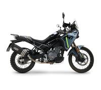 Gpr Exclusive Silenziatore Slip-on Non Omologato Hyper Sonic Black Titanium Cf Moto 450 Mt 24-25