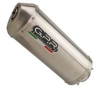 G.P.R. Scarico completo Suzuki DRZ 400 SM 2005-2010 Satinox Omologato DB Killer