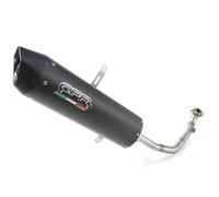G.P.R. Scarico Furore Nero Sistema Completo per Piaggio Vespa LX/LXV 125 2010-2014 Non omologato