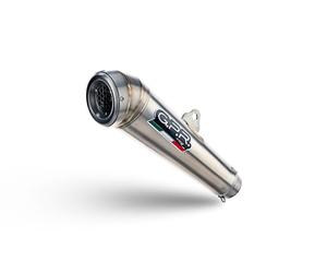 GPR Exhaust System, Scarico marca GPR, compatibile con Triumph Trident 660 2021/2023, impianto completo omologato GPR POWERCONE