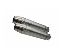 Gpr Exhaust Systems Deeptone Inox Cafè Racer Silencer Without Link Pipe R 45 79-85 Homologated Muffler Nero Homologated