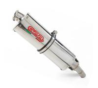 Gpr Exhaust Systems Trioval Benelli Trk 502 17-20 Euro 4 Cat Homologated Muffler Argento Homologated