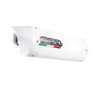 Gpr Exhaust Systems Silenziatore Ovale Omologato Albus Evo4 Cf Moto 650 Nk 21-22 Ref:cf.2.cat.alb