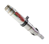 Gpr Exhaust Systems Deeptone Inox High Level Sprint Rs 955 98-02 Homologated Slip On Muffler Argento Homologated